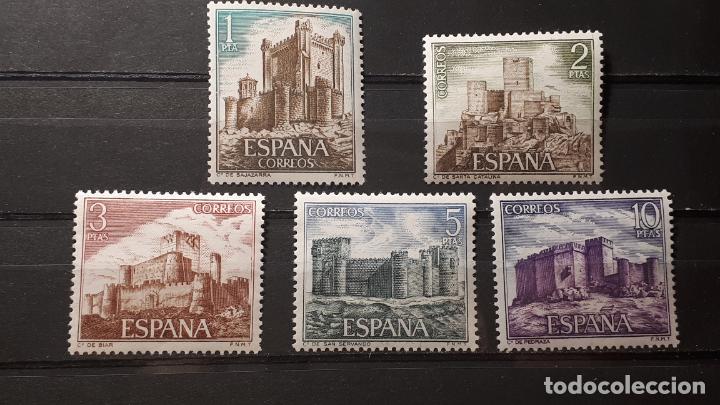 Sellos: ESPA&Ntilde;A. A&Ntilde;O 1972**. Edifil 2093/97 - Foto 1