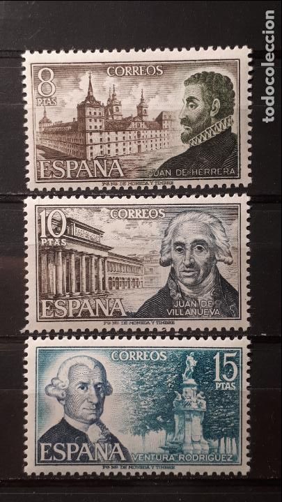 Sellos: ESPA&Ntilde;A. A&Ntilde;O 1973 ** . Edifil 2117/9 - Foto 1