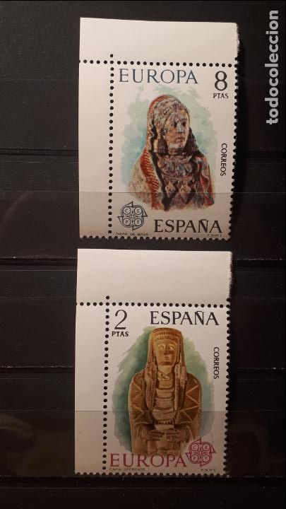 Sellos: ESPA&Ntilde;A. A&Ntilde;O 1974 ** . Edifil 2177/8 - Foto 1