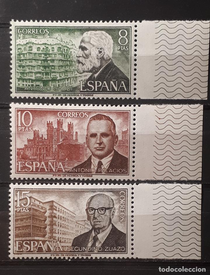 Sellos: ESPA&Ntilde;A. A&Ntilde;O 1975 ** . Edifil 2241/43 - Foto 1