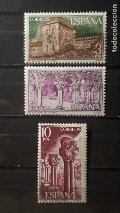 Sellos: ESPA&Ntilde;A. A&Ntilde;O 1975 ** . Edifil 2297/99 - Foto 1