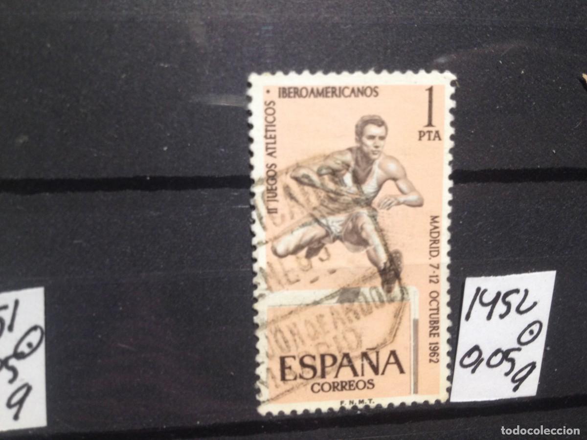 Sellos: SELLOS DE ESPA&Ntilde;A. USADOS. YVERT N&ordm; 1452 - Foto 1