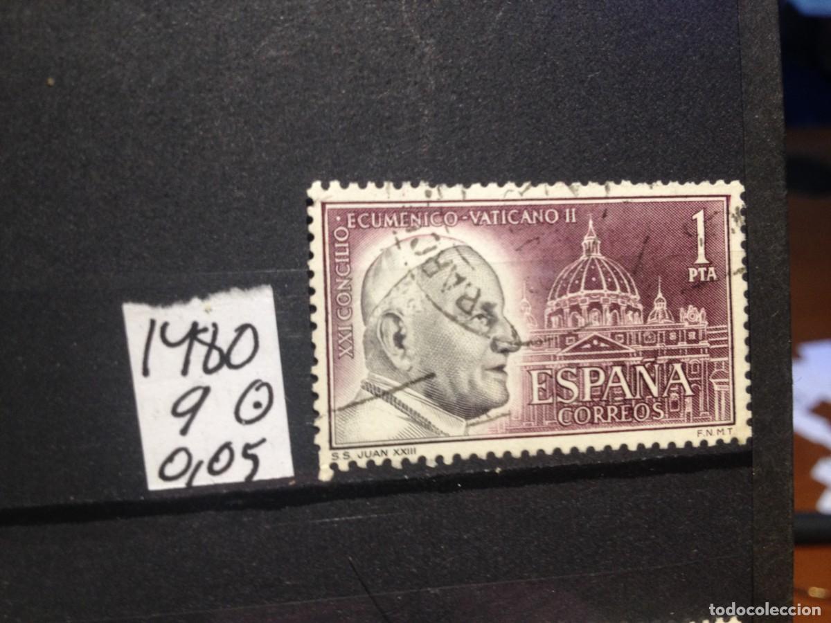 Sellos: SELLOS DE ESPA&Ntilde;A. USADOS. YVERT N&ordm; 1480 - Foto 1
