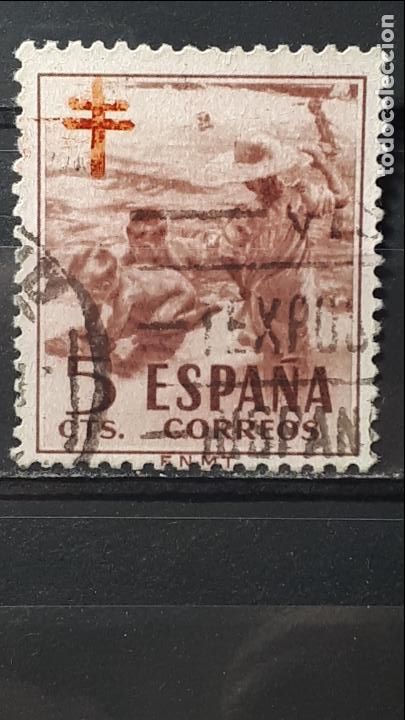 Sellos: ESPA&Ntilde;A a&ntilde;o 1951 &deg; Edifil 1103 - Foto 1