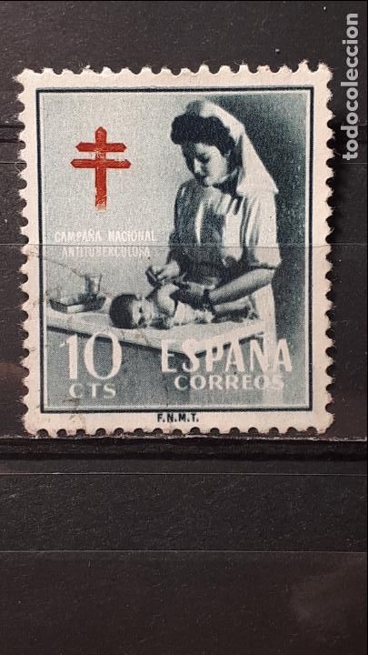 Sellos: ESPA&Ntilde;A. A&ntilde;o 1953 (*) Edifil 1122 - Foto 1