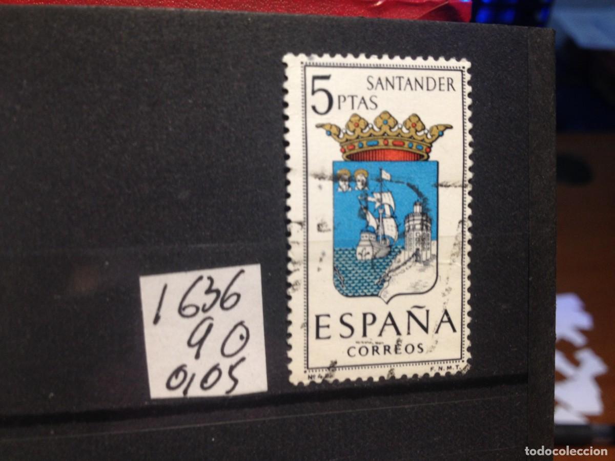 Sellos: SELLOS DE ESPA&Ntilde;A. USADOS. YVERT N&ordm; 1636 - Foto 1