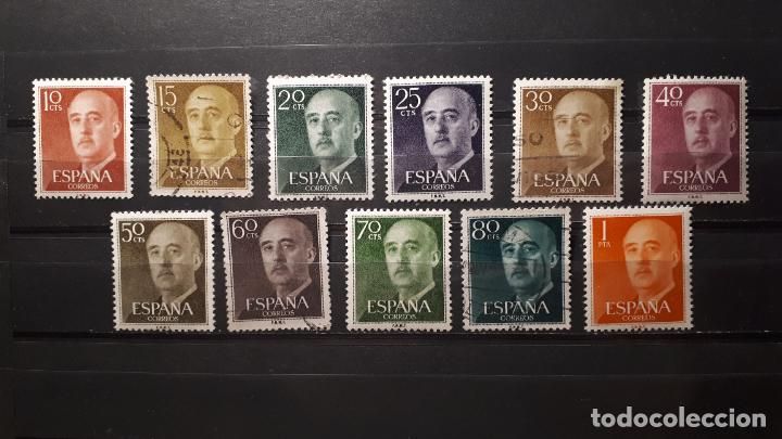 Sellos: Espa&ntilde;a .A&ntilde;o 1955. Edifil **. 1143/53. - Foto 1
