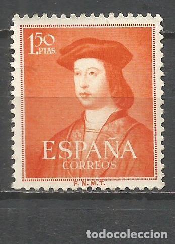 Sellos: ESPA&Ntilde;A EDIFIL NUM. 1109 NUEVO SIN GOMA - Foto 1