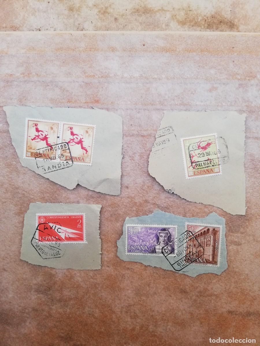 Stamps: Sellos y matasellos Palma del Rio, Binefar, Puerto de la Luz, Gandia