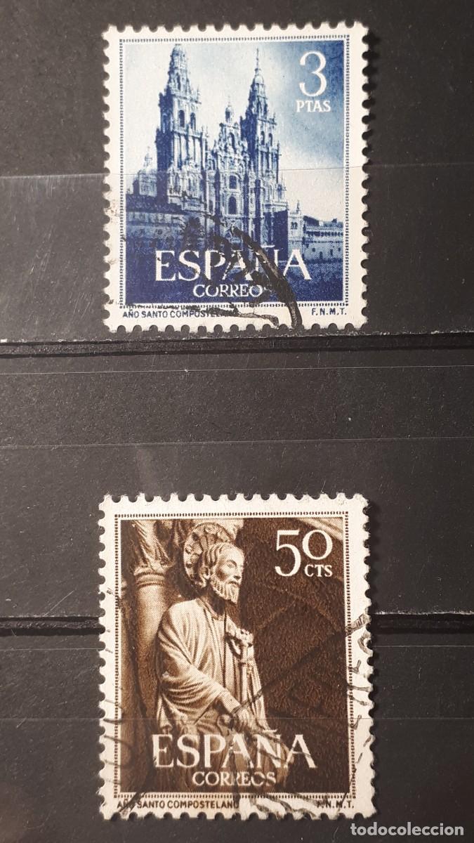 Sellos: Espa&ntilde;a &deg; .A&ntilde;o 1954. Edifil 1130/31 - Foto 1