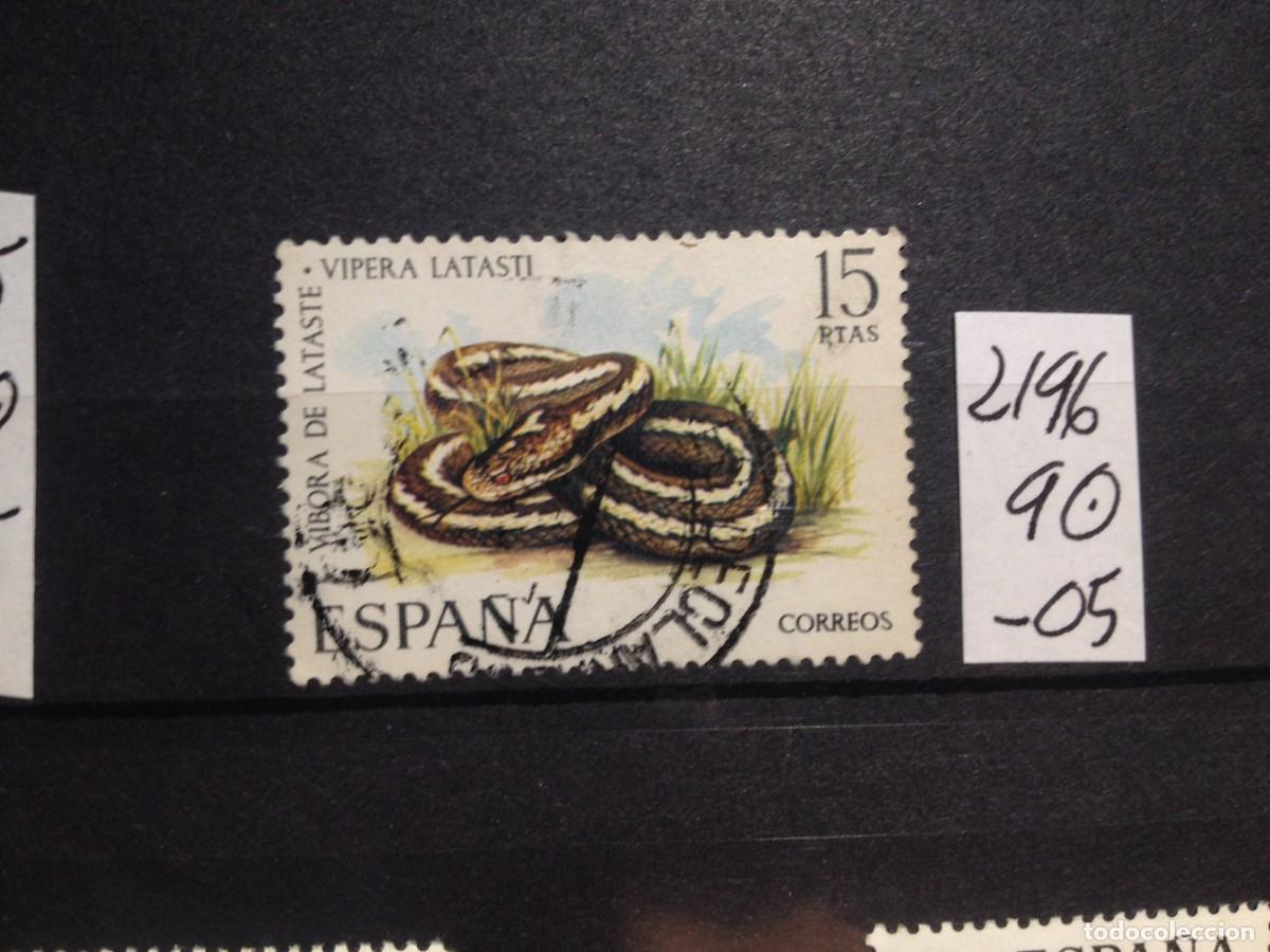 Sellos: SELLOS DE ESPA&Ntilde;A. USADOS. YVERT N&ordm; 2196 - Foto 1