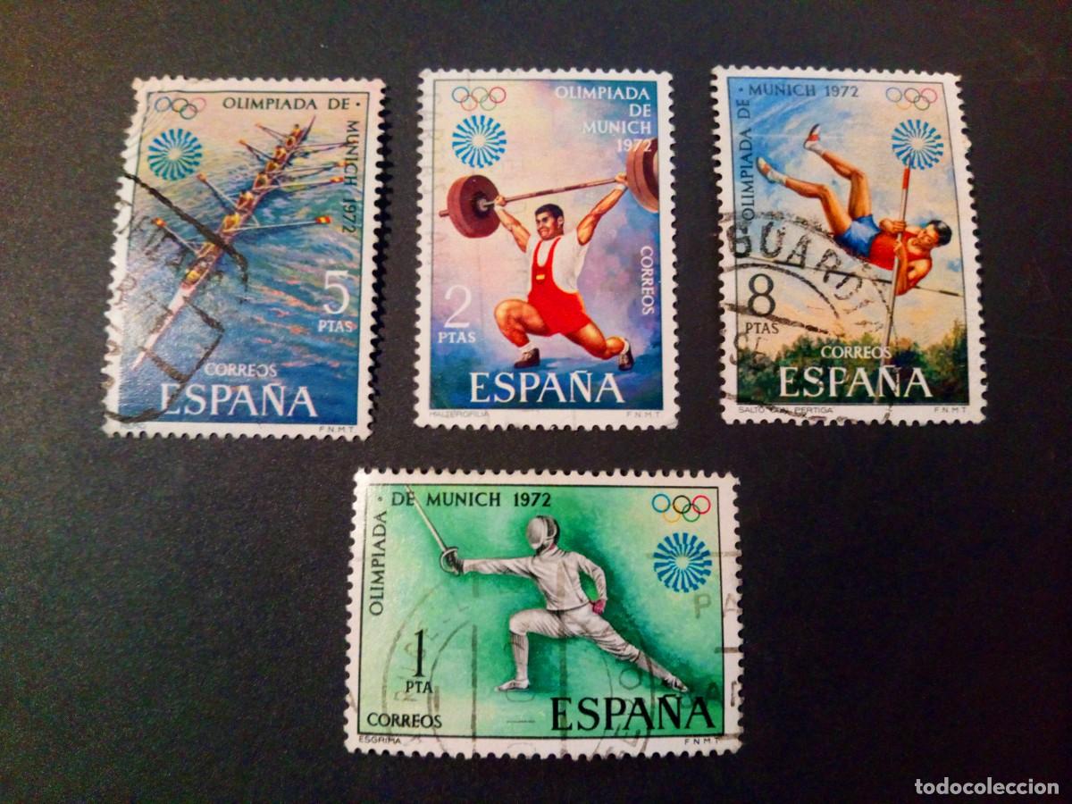 Sellos: ESPA&Ntilde;A 1972, M&Uacute;NICH, YT, 1733/6 - Foto 1