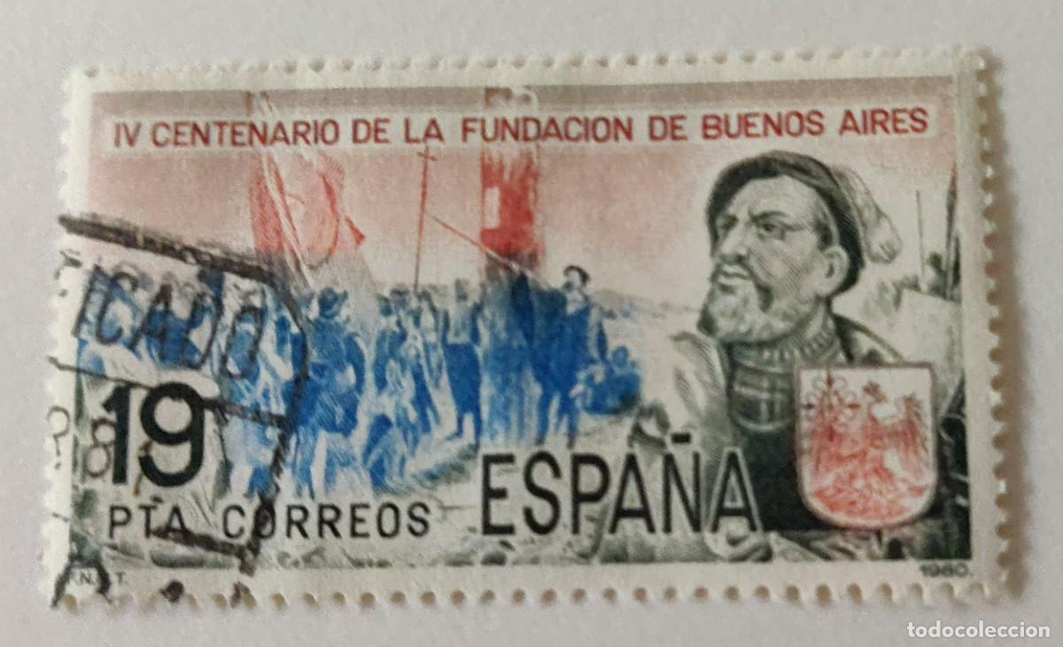 Sellos: Sello de Espa&ntilde;a IV Centenario Buenos Aires. - Foto 1
