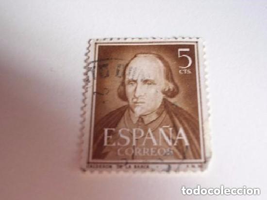 Sellos: ESPA&Ntilde;A SELLO LITERATO DE CALDER&Oacute;N DE LA BARCA - Foto 1
