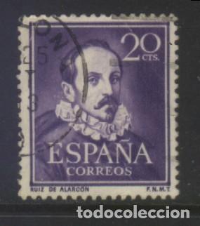 Sellos: S-08692- ESPA&Ntilde;A. 1950. RUIZ DE ALARCON. - Foto 1