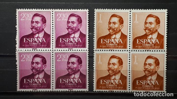 Sellos: Espa&ntilde;a. a&ntilde;o 1961 ** EDIFIL 1351/2 - Foto 1