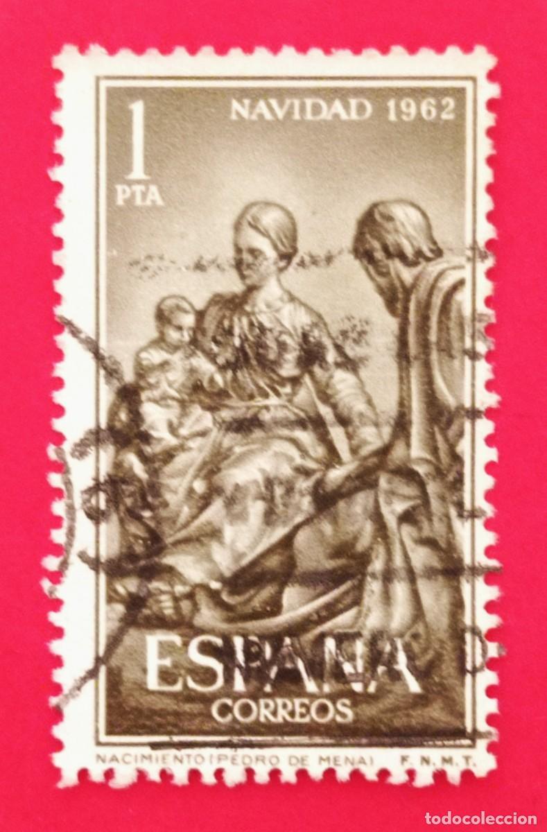 Sellos: SELLO ESPA&Ntilde;A. NAVIDAD (1962) - Foto 1