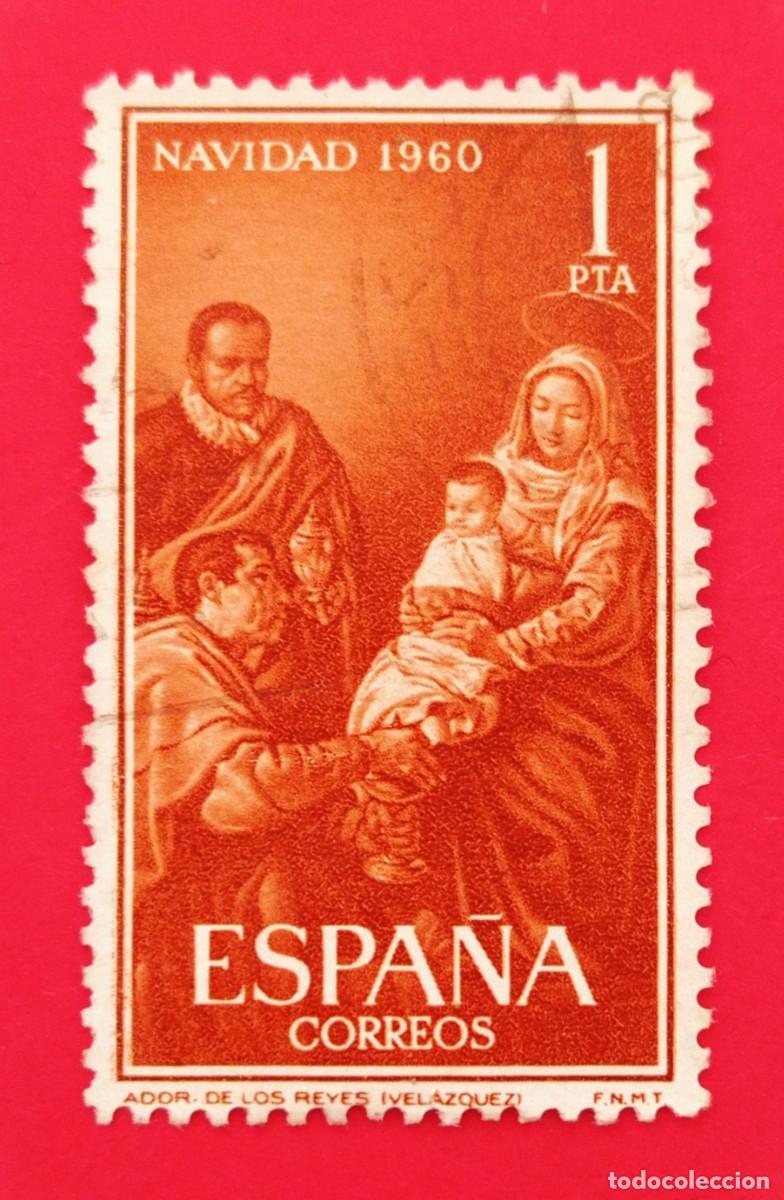 Sellos: SELLO ESPA&Ntilde;A. NAVIDAD (1960) - Foto 1