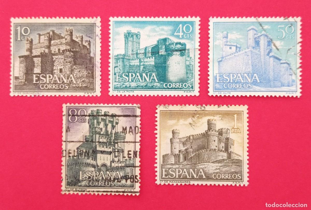 Sellos: SELLO ESPA&Ntilde;A. CASTILLOS (1966) - Foto 1