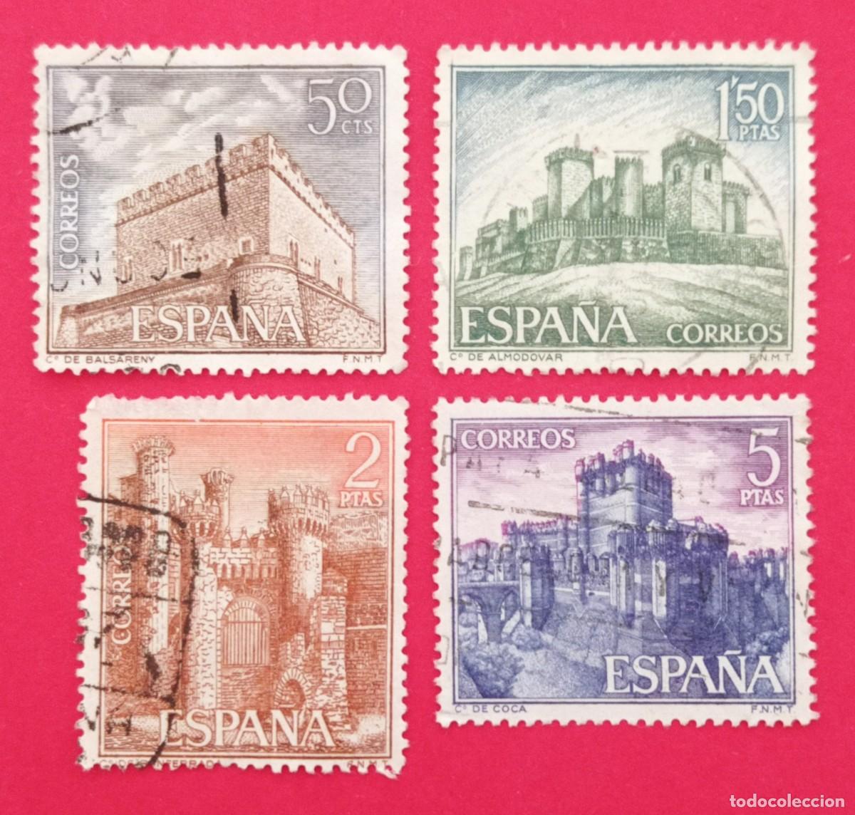 Sellos: SELLO ESPA&Ntilde;A. CASTILLOS (1967) - Foto 1