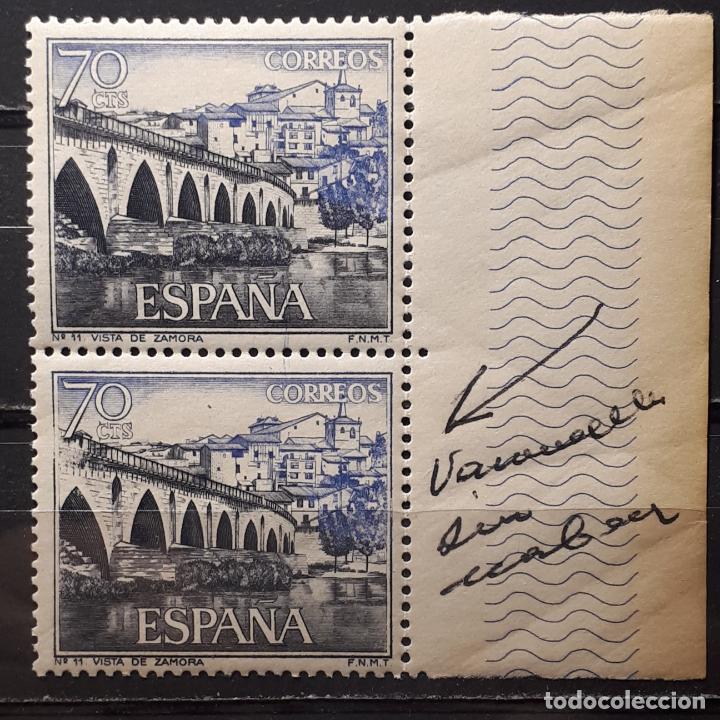 Sellos: ESPA&Ntilde;A * *. A&ntilde;o 1965 EDIFIL 1646. VARIEDAD - Foto 1