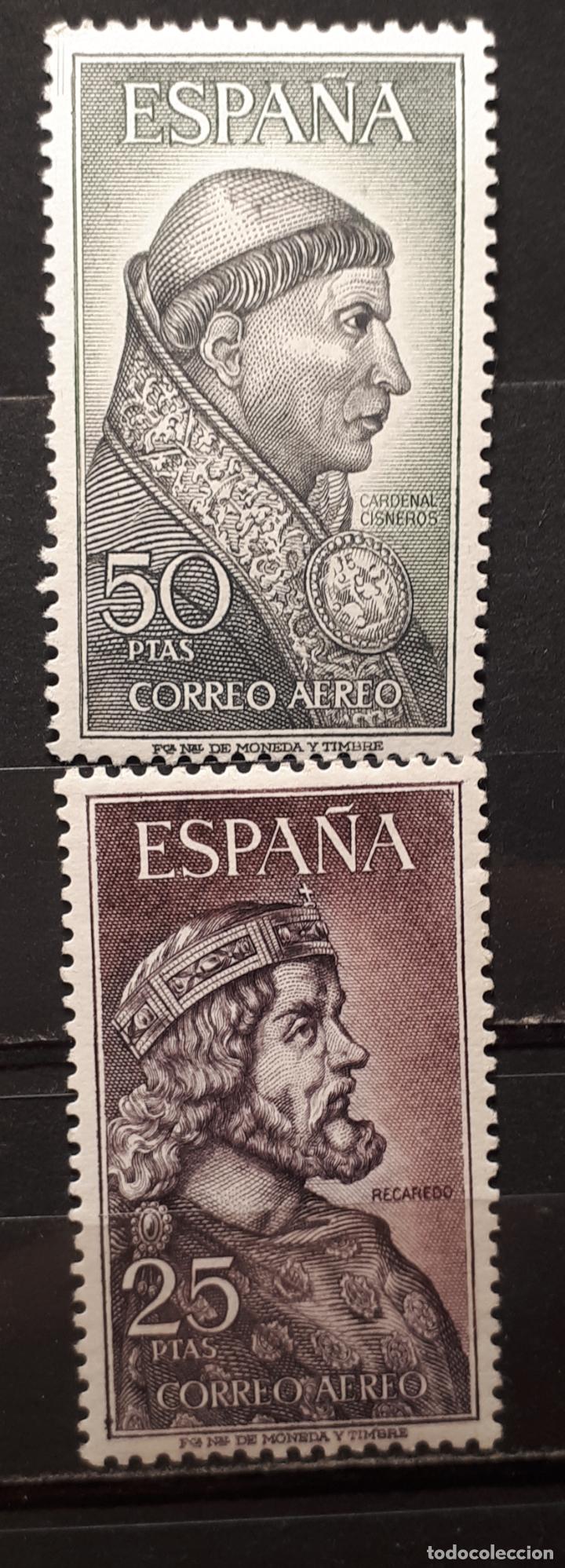 Sellos: ESPA&Ntilde;A *. A&ntilde;o 1963 EDIFIL 1536/7 - Foto 1