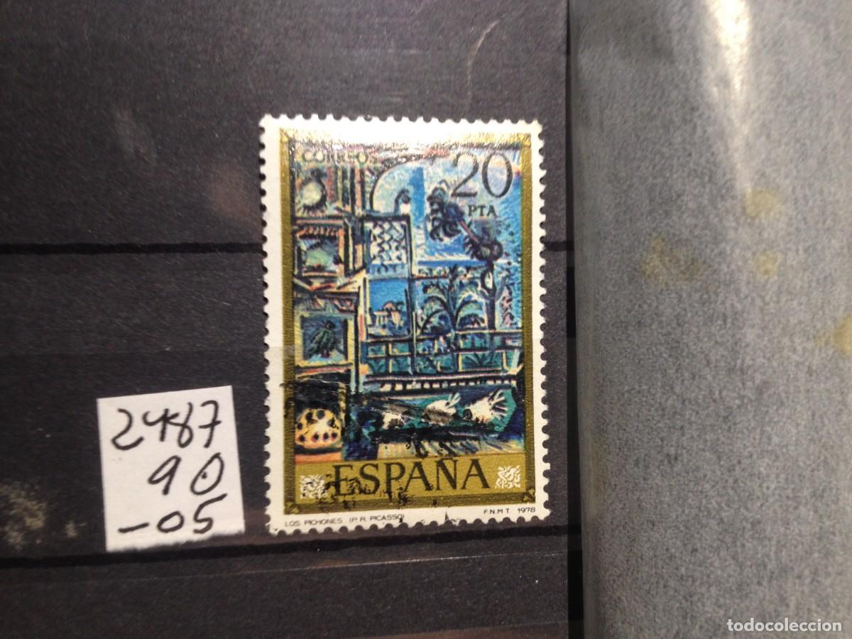 Sellos: SELLOS DE ESPA&Ntilde;A. USADOS. YVERT N&ordm; 2487 - Foto 1