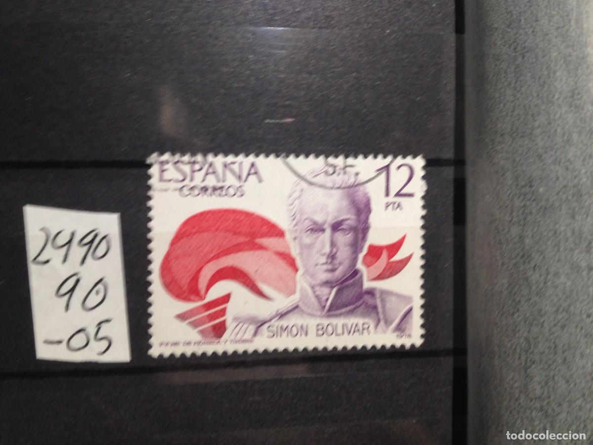 Sellos: SELLOS DE ESPA&Ntilde;A. USADOS. YVERT N&ordm; 2490 - Foto 1
