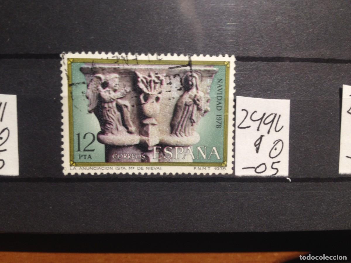 Sellos: SELLOS DE ESPA&Ntilde;A. USADOS. YVERT N&ordm; 2492 - Foto 1
