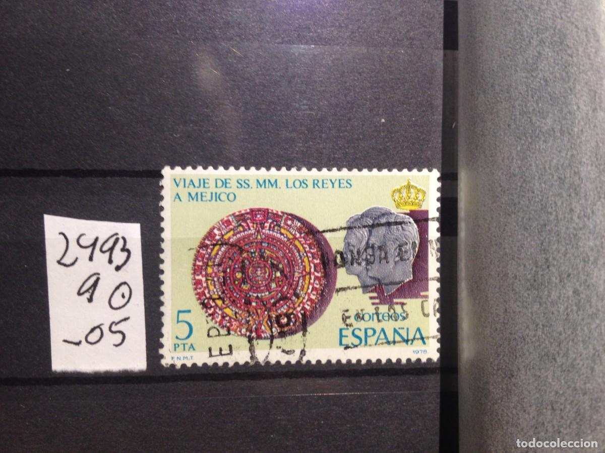 Sellos: SELLOS DE ESPA&Ntilde;A. USADOS. YVERT N&ordm; 2493 - Foto 1