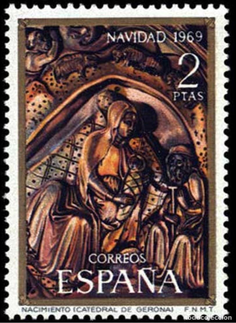 Sellos: ESPA&Ntilde;A 1969 - NAVIDAD - EDIFIL N&ordm; 1945** - Foto 1