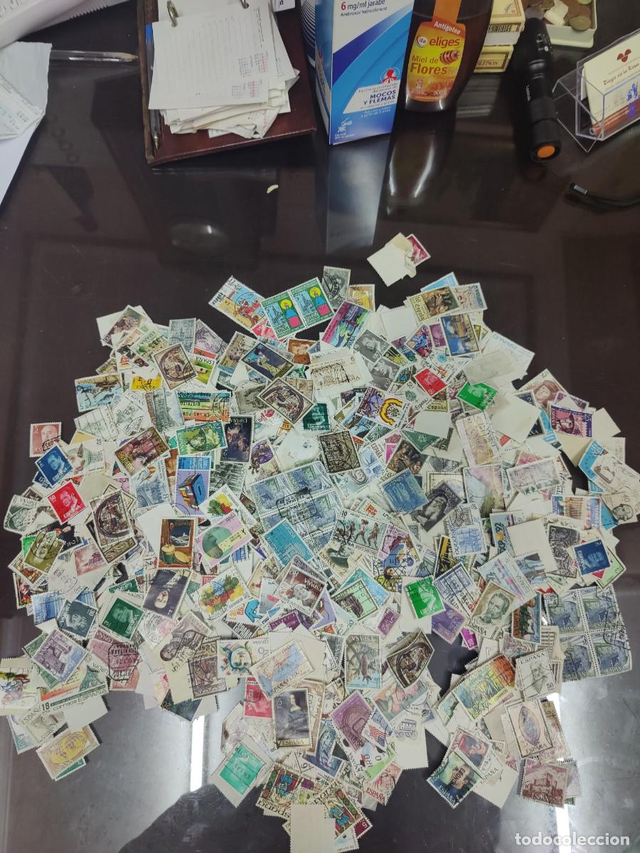 Sellos: Lote de conjunto de 500 sellos