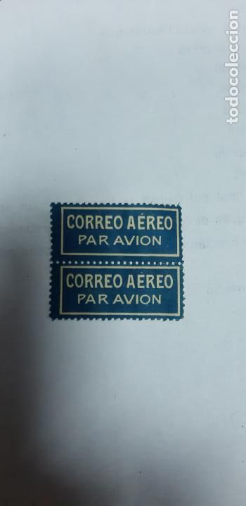 Sellos: Sello De Correo A&eacute;reo Par Avi&oacute;n - Foto 1