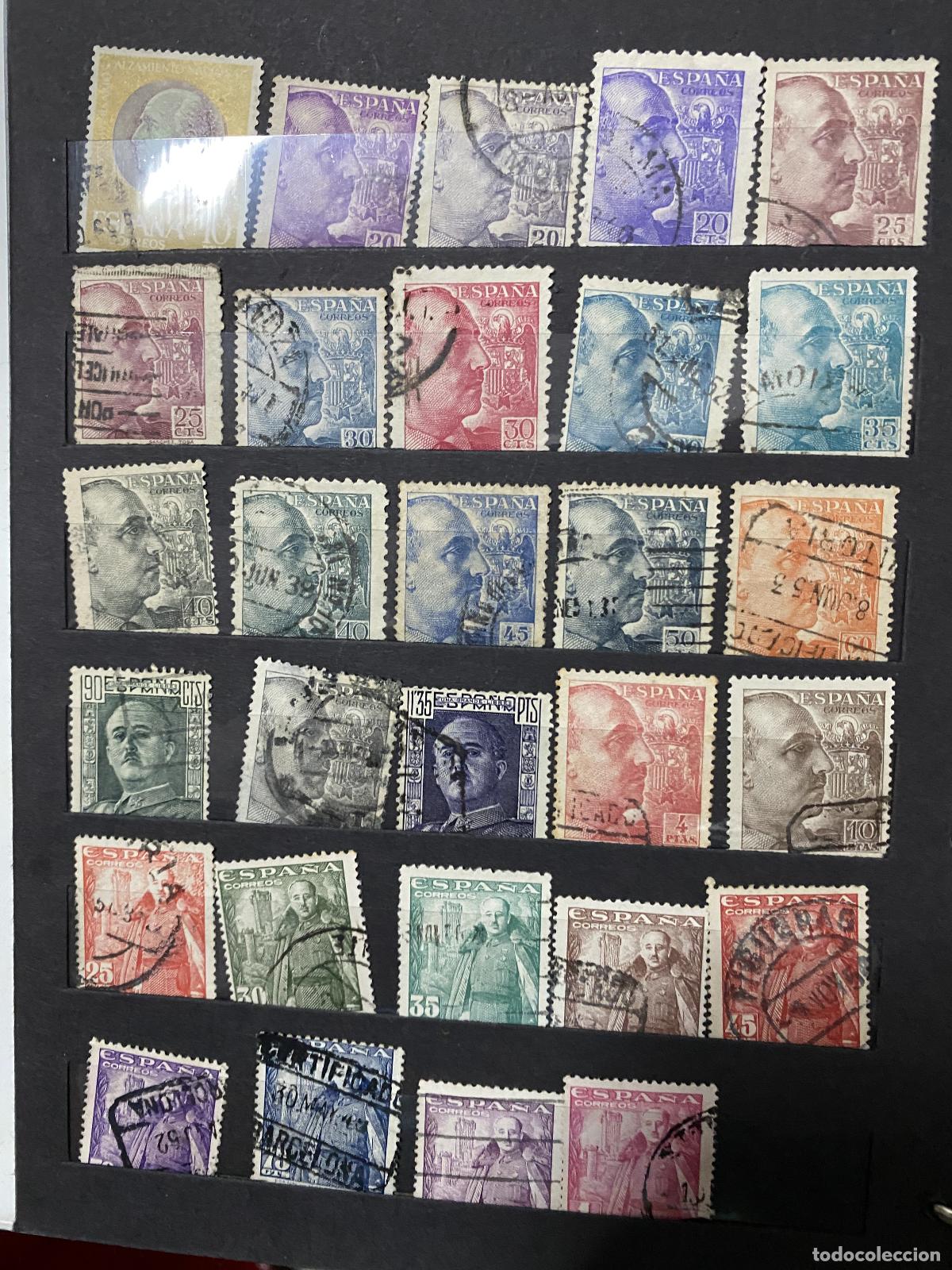 Timbres: Colecci&oacute;n sellos timbrados