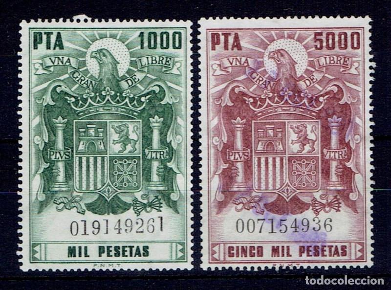 Timbres: FA6642. 1976. Sellos Fiscales para Polizas