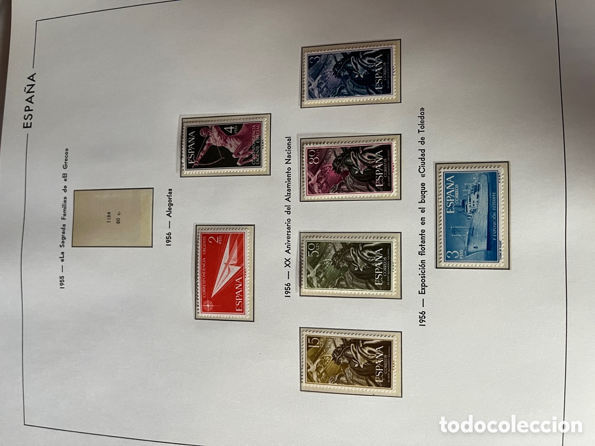 Sellos: SELLOS DE ESPA&Ntilde;A. Enteros Postales. Dos albunes. - Foto 7