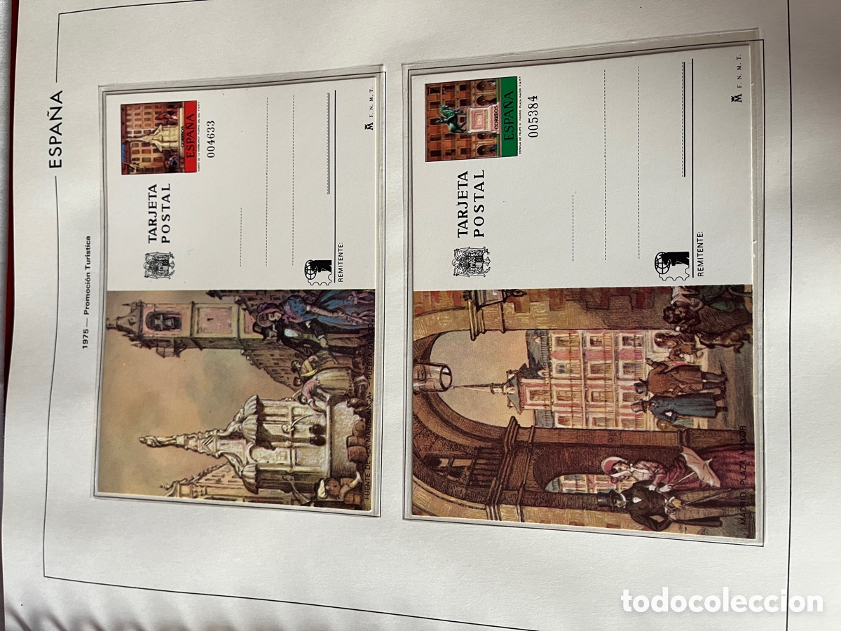 Sellos: SELLOS DE ESPA&Ntilde;A. Enteros Postales. Dos albunes. - Foto 17