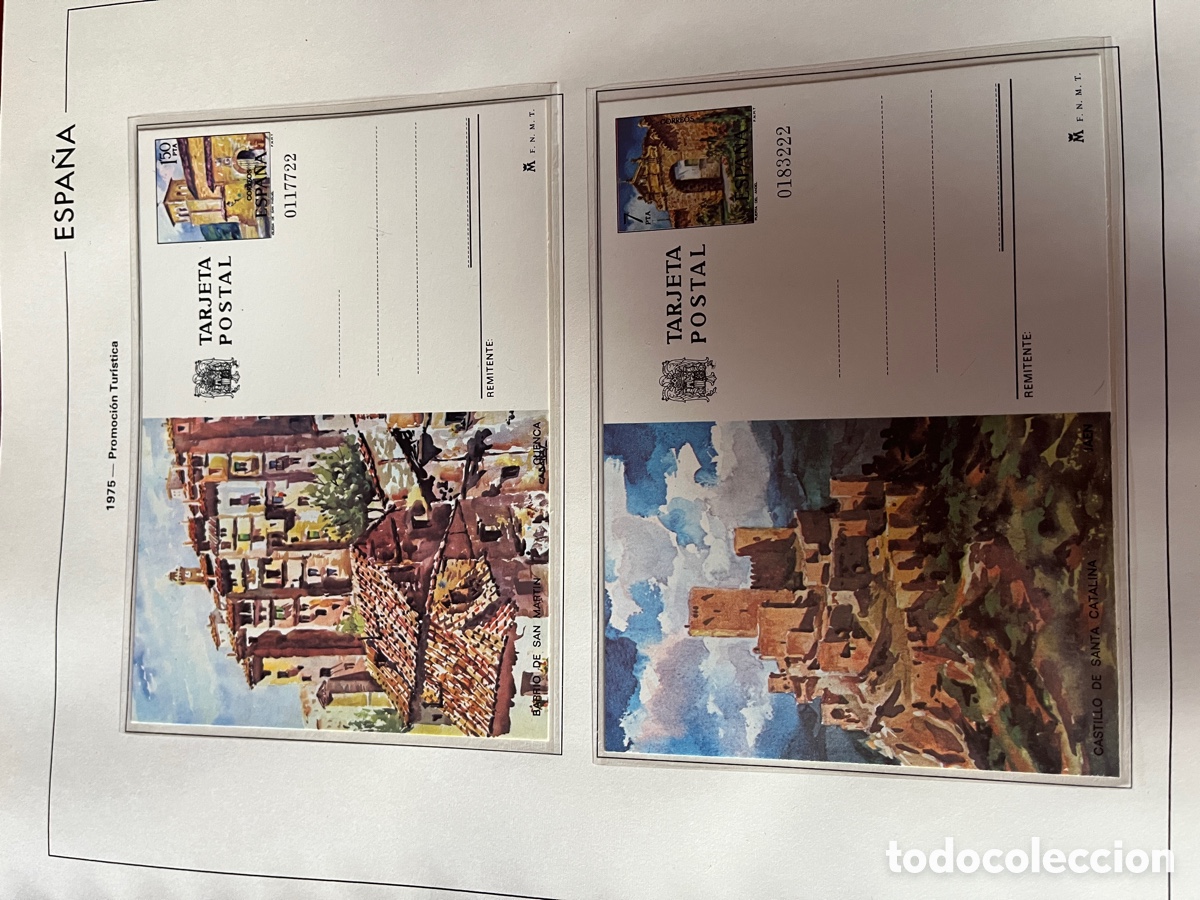 Sellos: SELLOS DE ESPA&Ntilde;A. Enteros Postales. Dos albunes. - Foto 19
