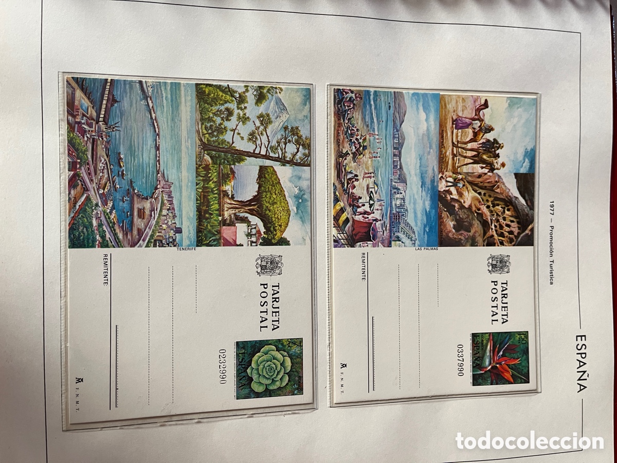 Sellos: SELLOS DE ESPA&Ntilde;A. Enteros Postales. Dos albunes. - Foto 21