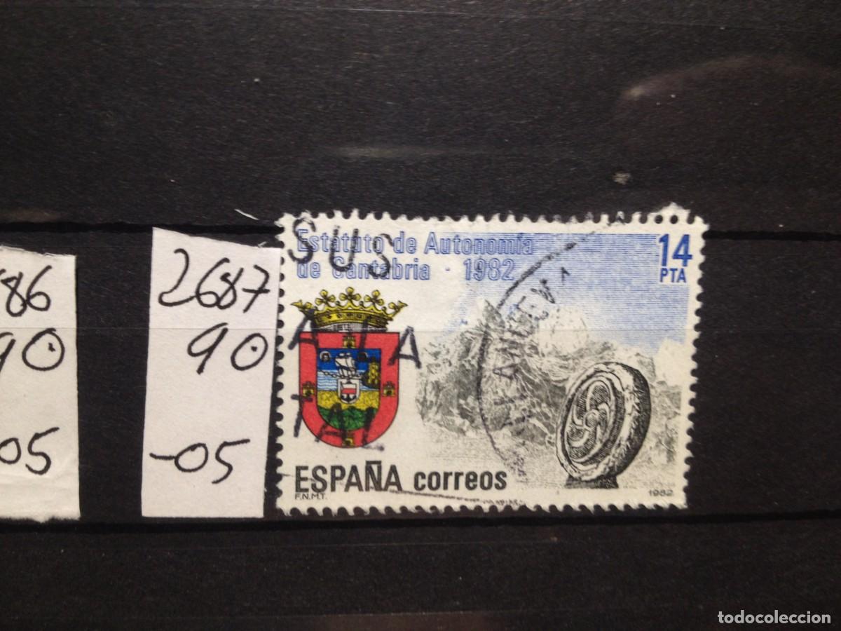 Sellos: SELLOS DE ESPA&Ntilde;A. USADOS. YVERT N&ordm; 2687 - Foto 1