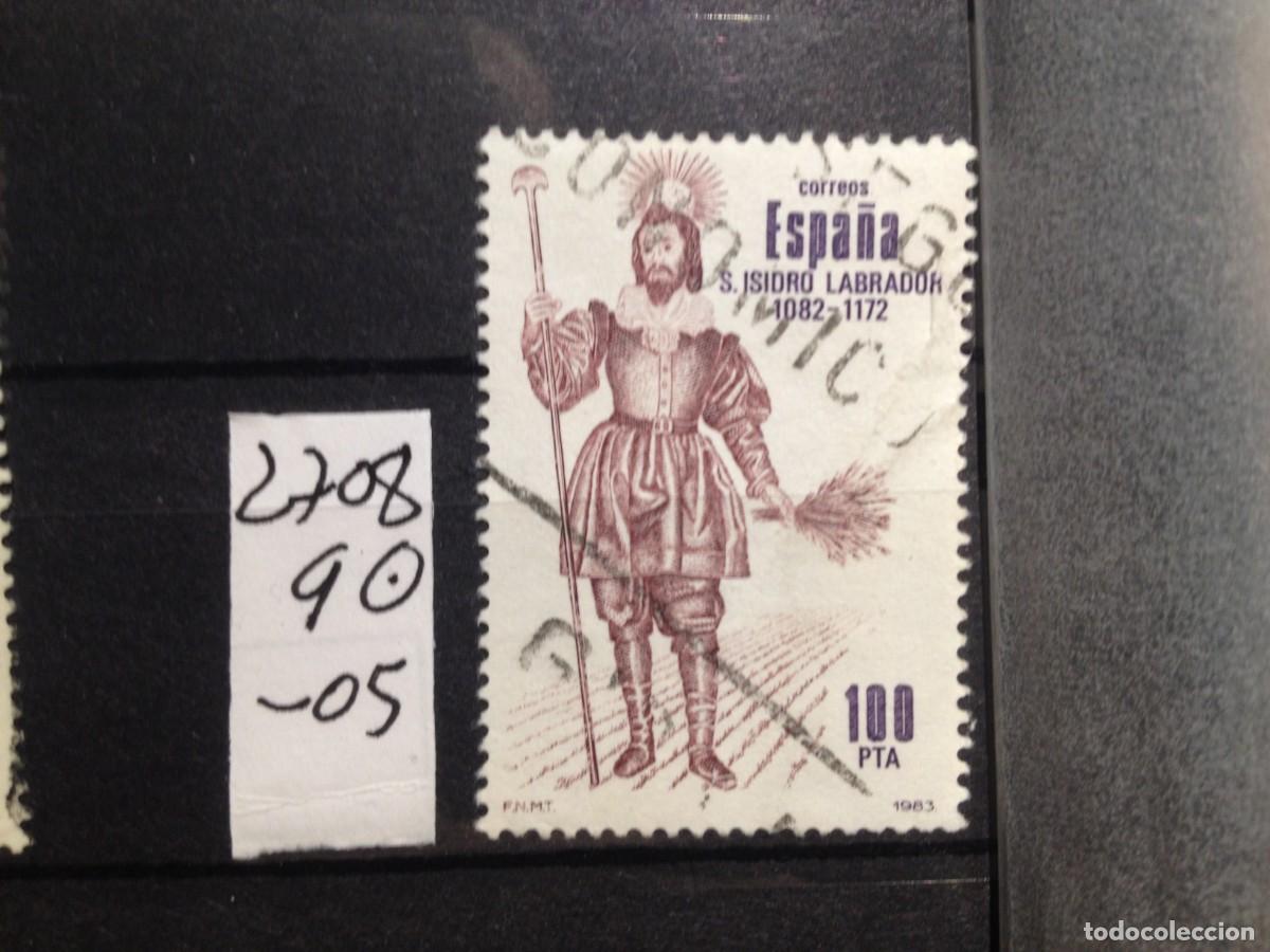 Sellos: SELLOS DE ESPA&Ntilde;A. USADOS. YVERT N&ordm; 2708 - Foto 1