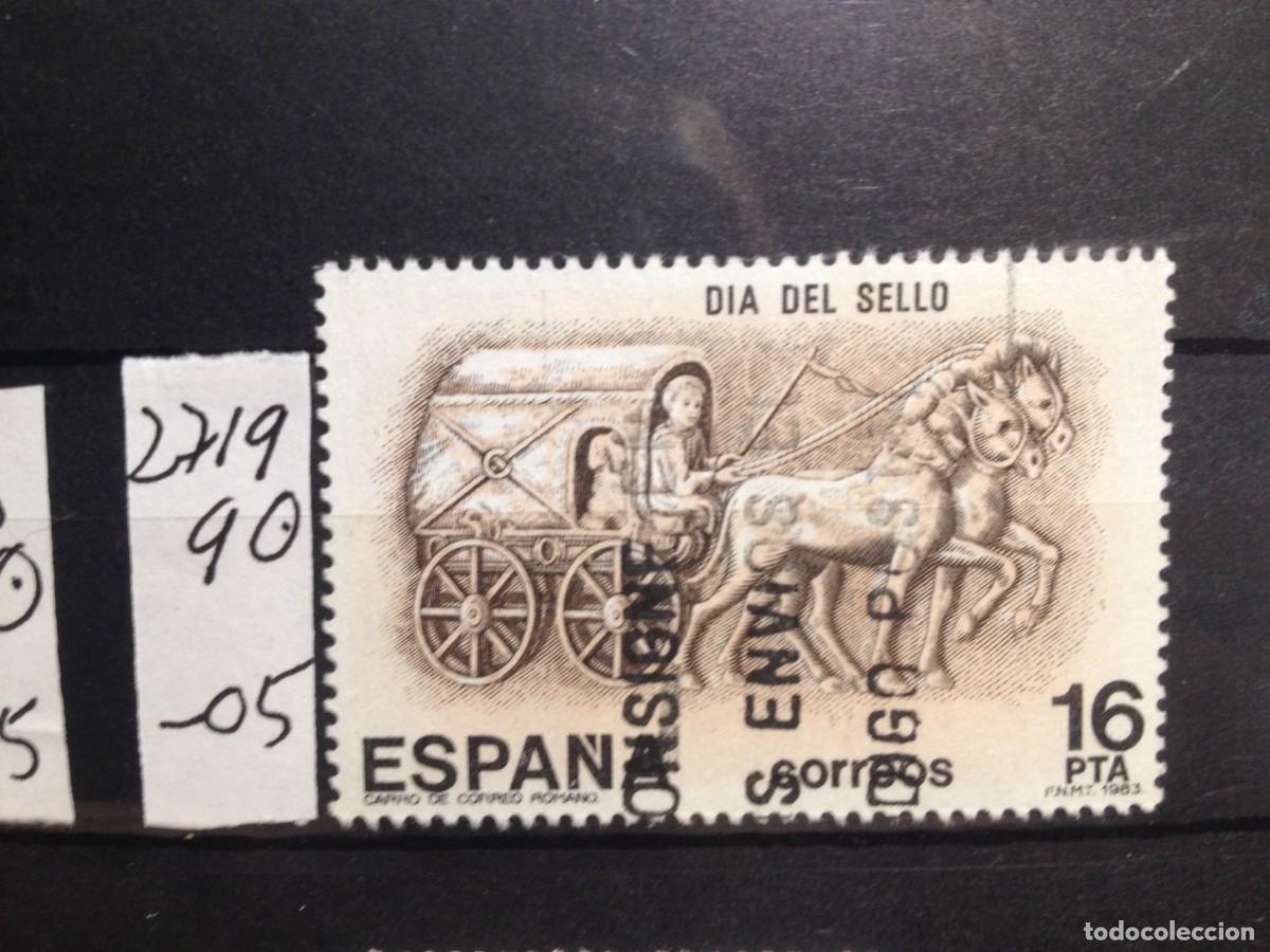 Sellos: SELLOS DE ESPA&Ntilde;A. USADOS. YVERT N&ordm; 2719 - Foto 1
