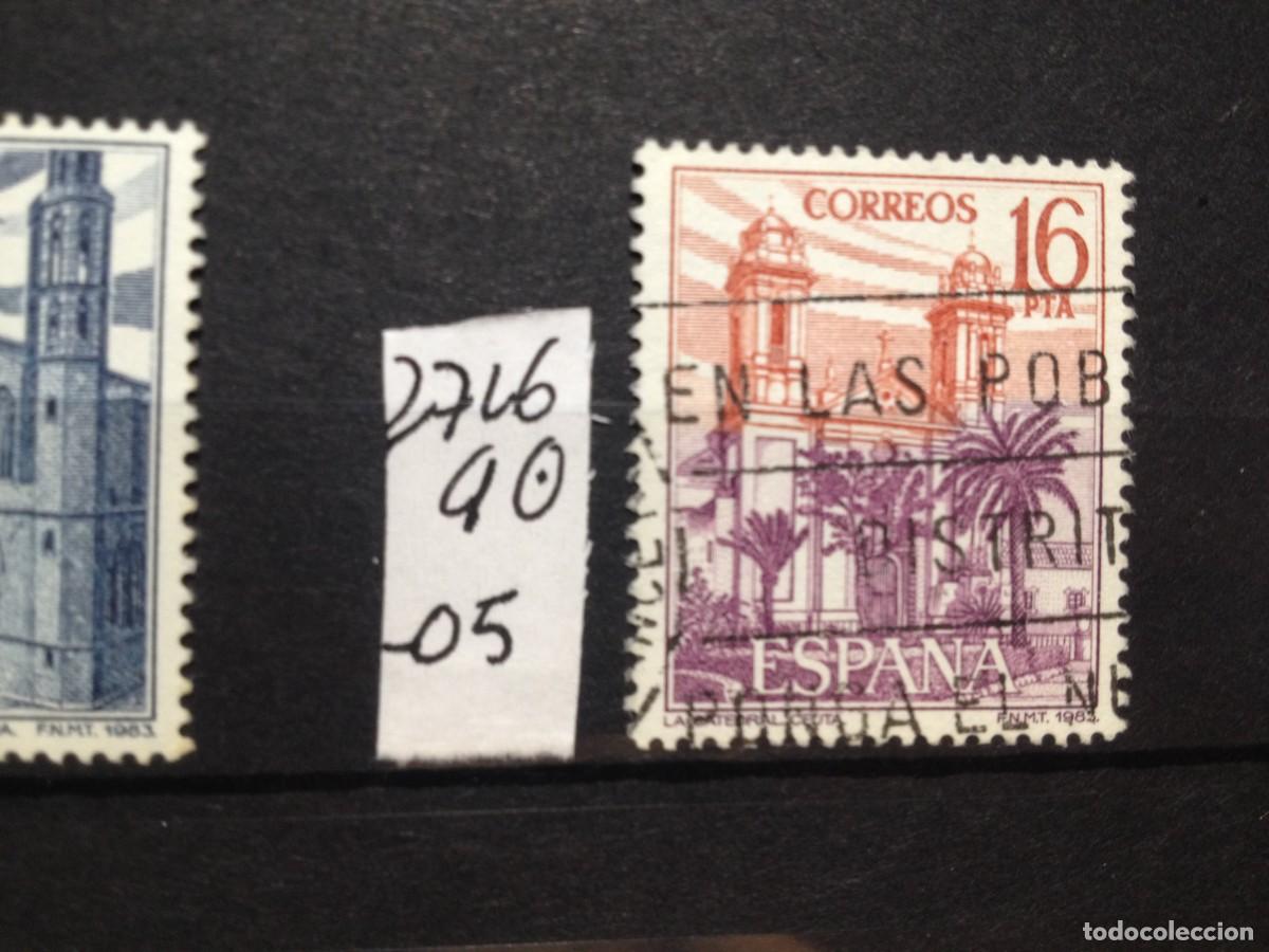 Sellos: SELLOS DE ESPA&Ntilde;A. USADO. YVERT N&ordm; 2726 - Foto 1