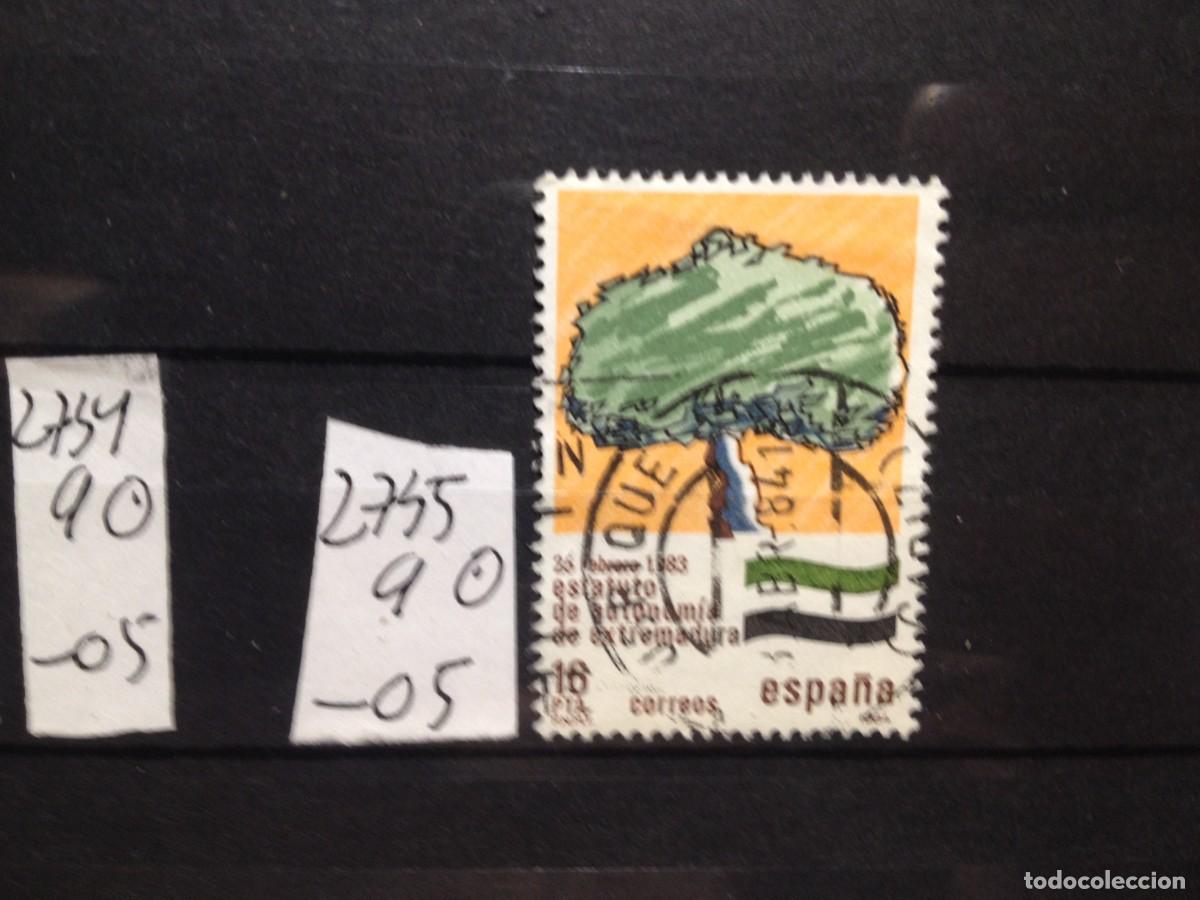 Sellos: SELLOS DE ESPA&Ntilde;A. USADO. YVERT N&ordm; 2735 - Foto 1