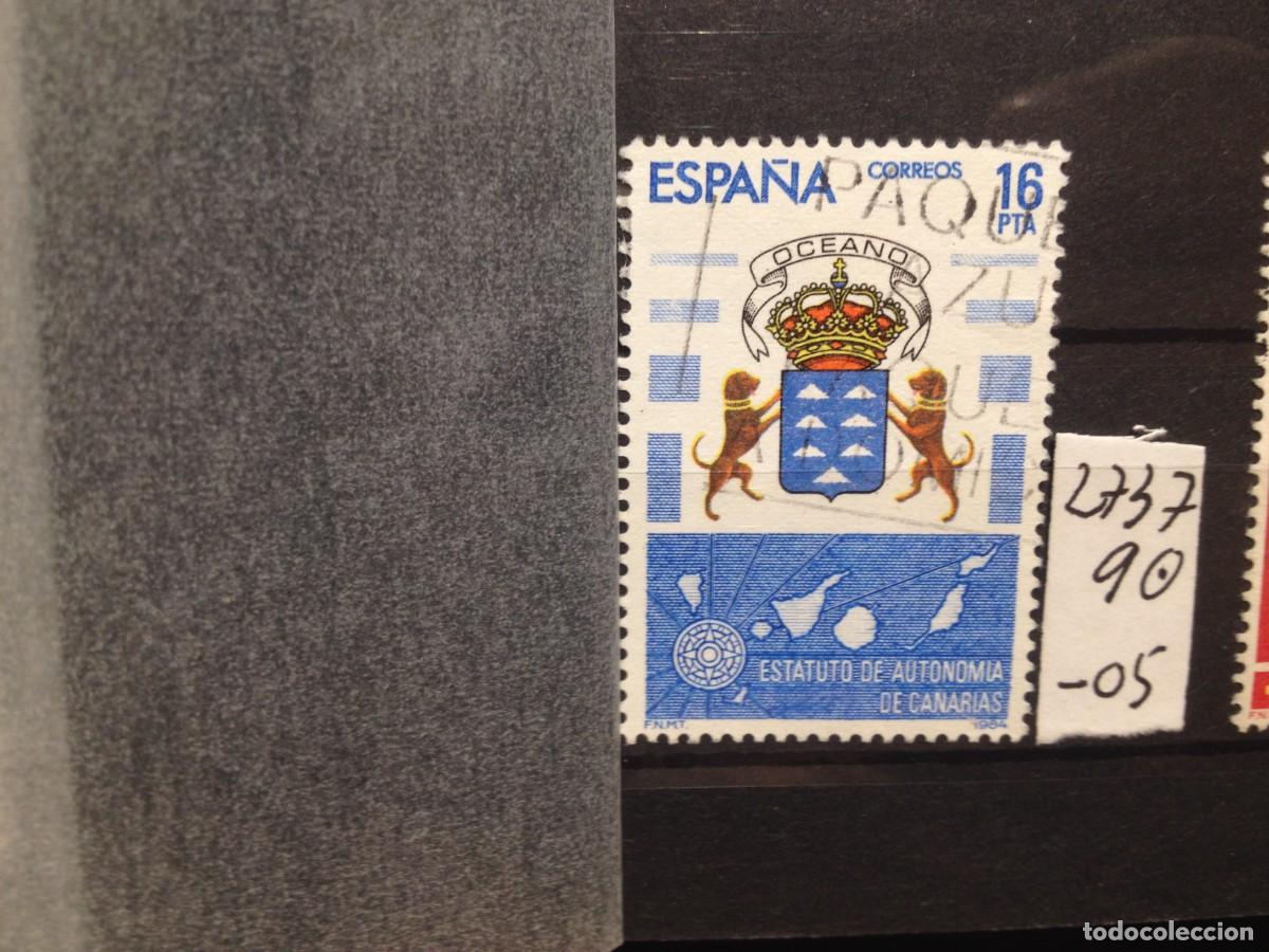 Sellos: SELLOS DE ESPA&Ntilde;A. USADO. YVERT N&ordm; 2737 - Foto 1