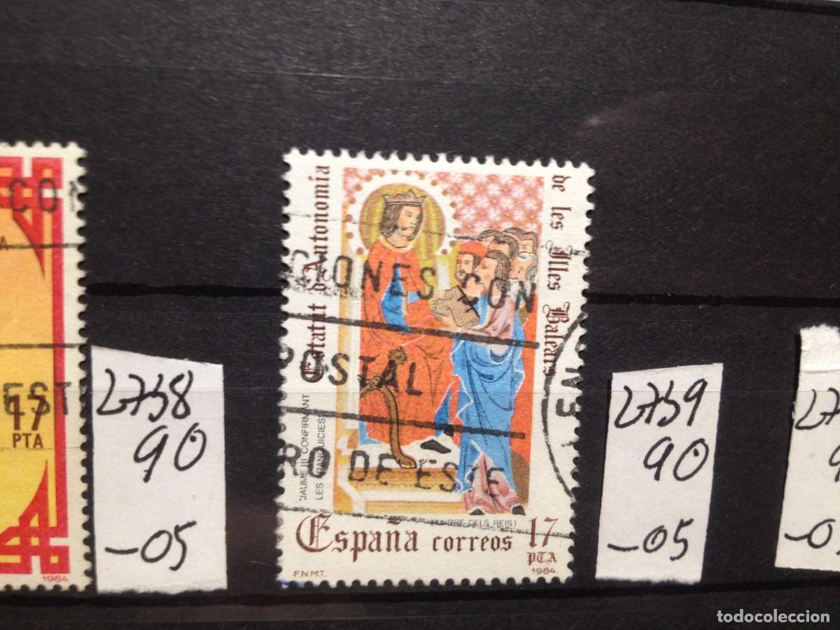 Sellos: SELLOS DE ESPA&Ntilde;A. USADO. YVERT N&ordm; 2739 - Foto 1