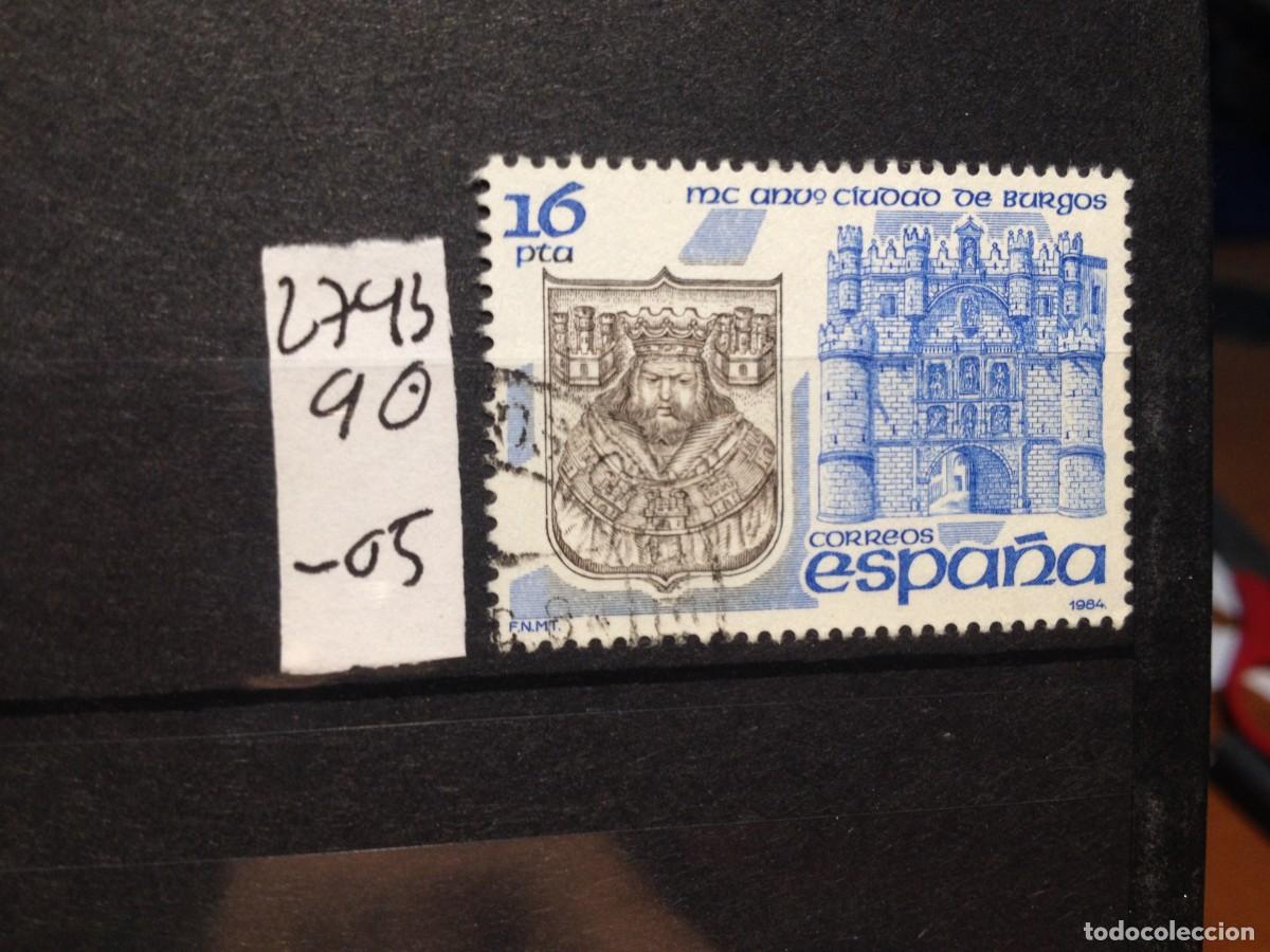 Sellos: SELLOS DE ESPA&Ntilde;A. USADO. YVERT N&ordm; 2743 - Foto 1