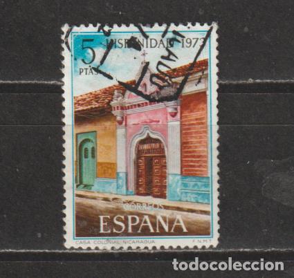 Sellos: ESPA&Ntilde;A. N&ordm; 2156. A&Ntilde;O 1973. HISPANIDAD. USADO. - Foto 1