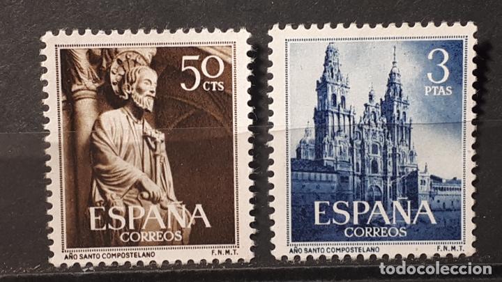 Sellos: ESPA&Ntilde;A. A&ntilde;o 1954. Edifil 1130/1 **. - Foto 1