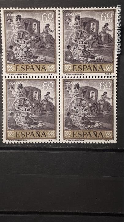 Sellos: Espa&ntilde;a . A&ntilde;o 1958. Yvert 1213. **. B4. - Foto 1